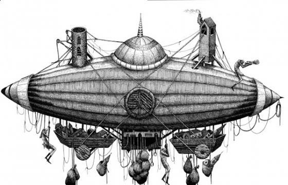 Phlegm y su Nave Voladora