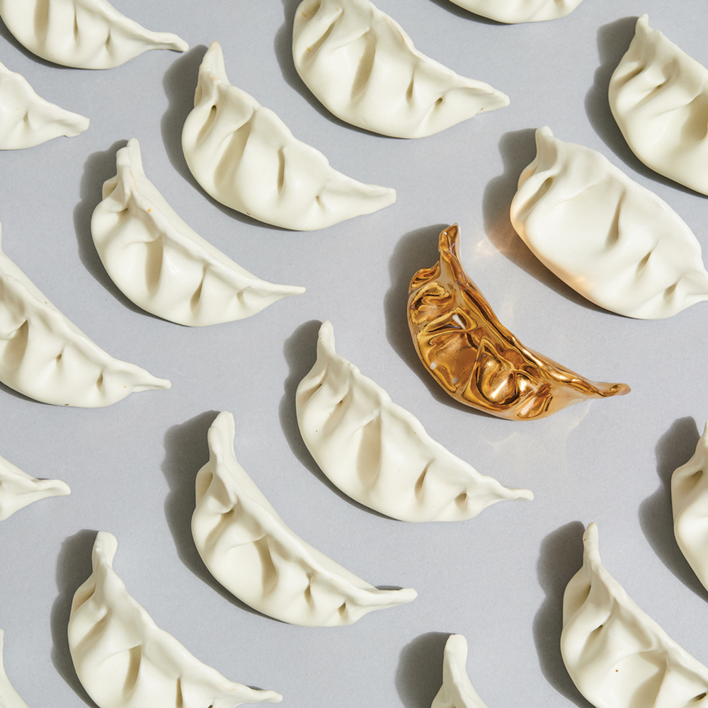 Stephanie Shih Dumplings And Golden Dumpling III 2019