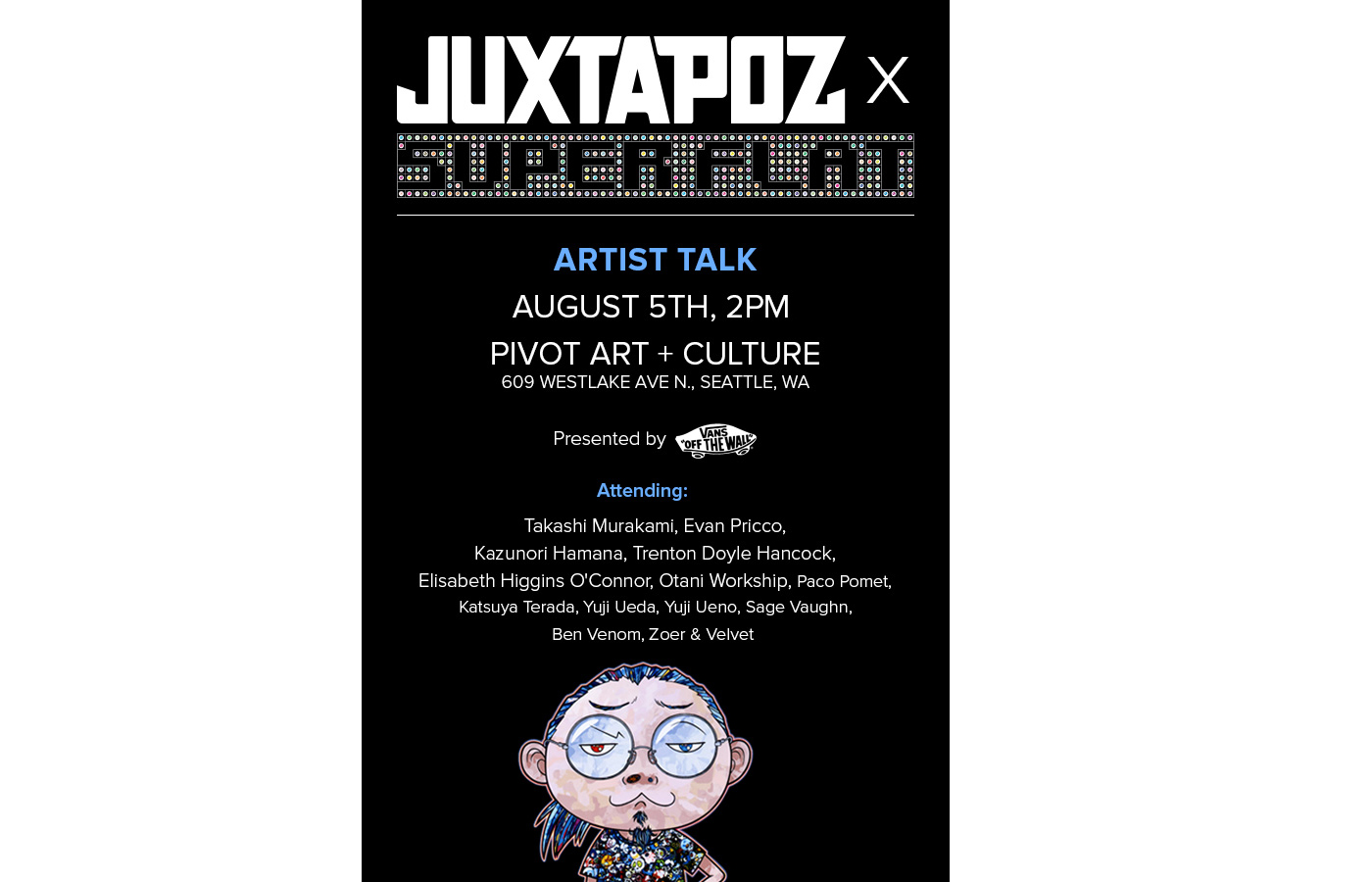 JUXxSUPERFLAT Artist Talk