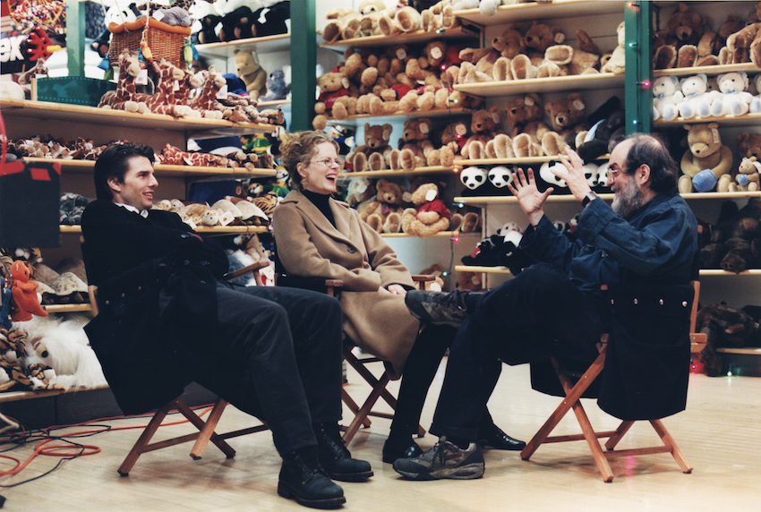 On set of Eyes Wide Shut