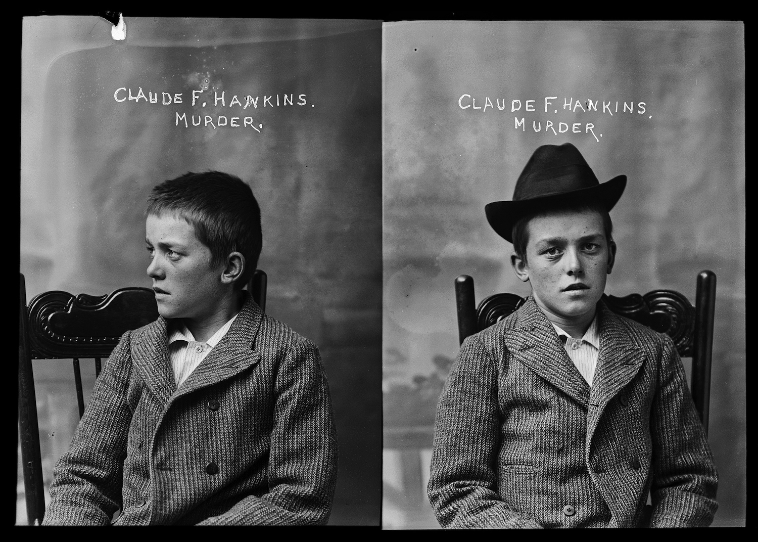 Arne Svenson, Claude F. Hankins from the series Prisoners, 1997/2019, Digital reproduction of glass plate negatives from early 20th c