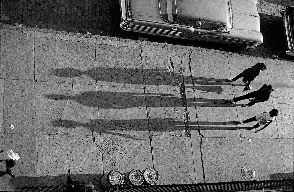 Adger Cowans "Shadows, New York, 1961", silver gelatin print, 11 x 14 in. (27.9 x 35.6 cm).  Photo Credit: Adger Cowans.