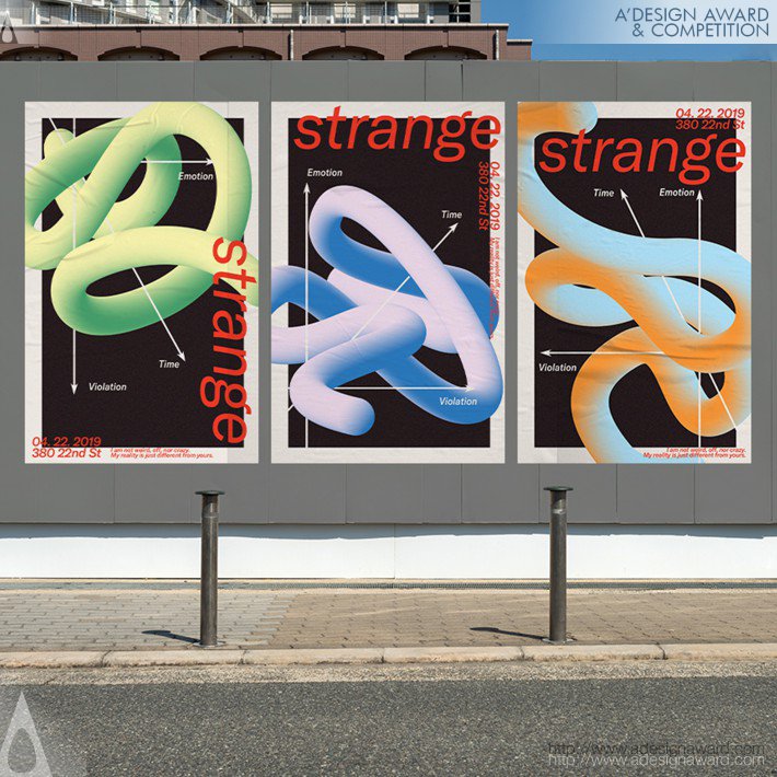 Strange Poster Series by Danyang Ma