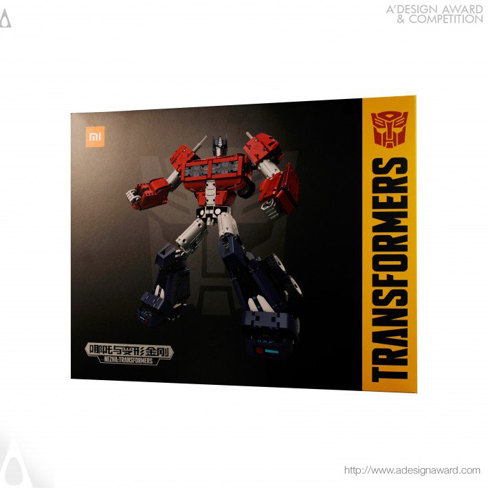 Mi Transformers Optimus Prime Packaging Building Block Toy by Yang Zhang