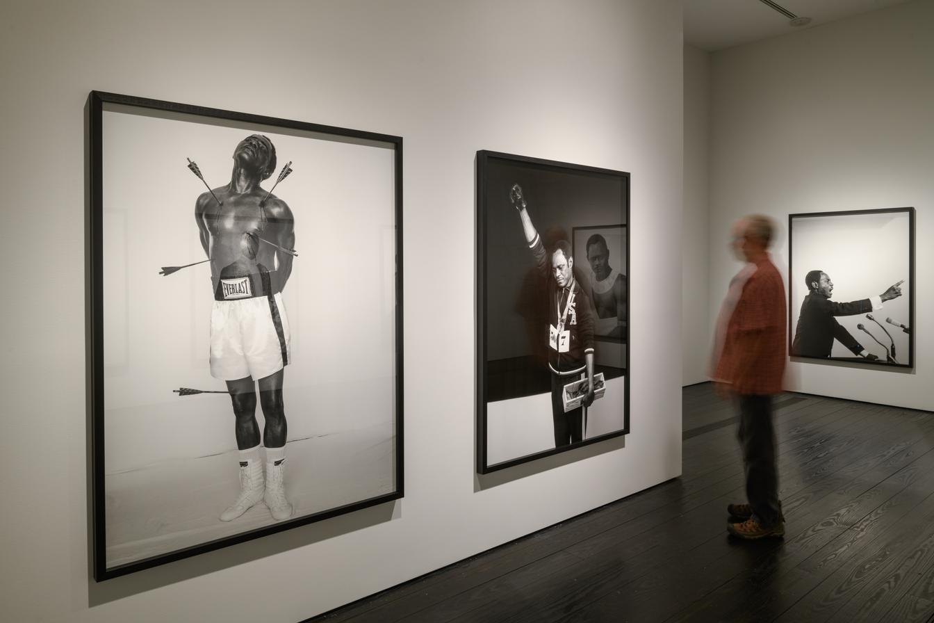 Installation view at the Menil Collection