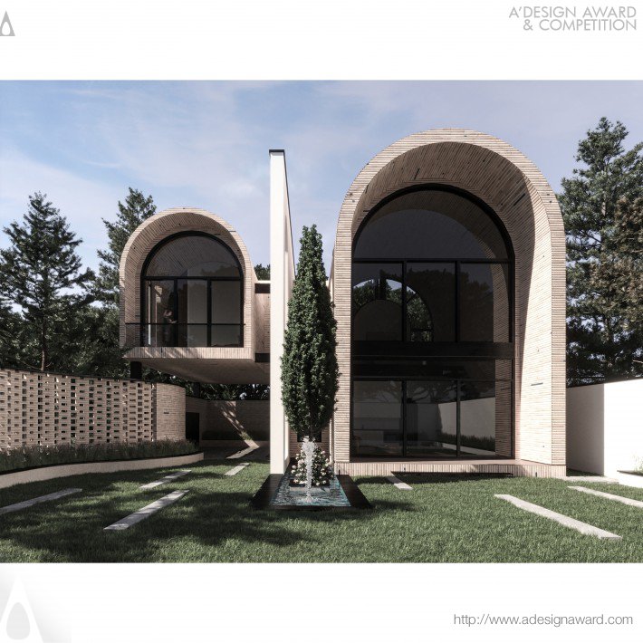 Two Arches Villa by Hossein Hassani and Amin Habibi