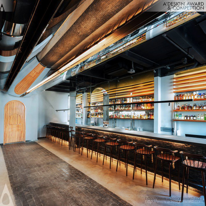 Hui Whisky Bar by Yu Liu - Zen-In Architects