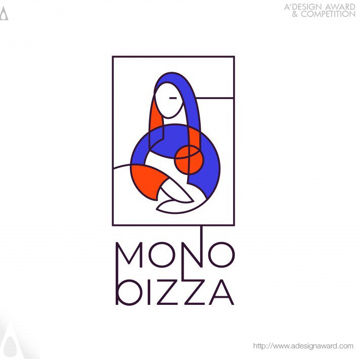 Mono Pizza Brand Identity by Irina Kolosovska