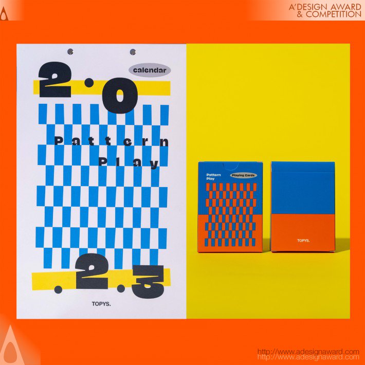 Pattern Play Playing Cards Calendar by Topys - Huimeng Li