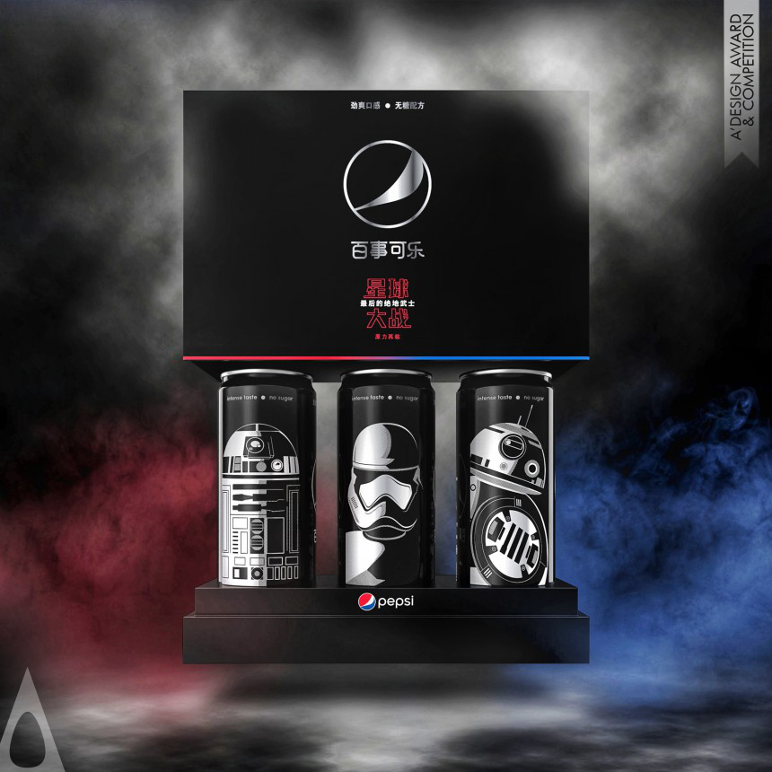 PepsiCo Design & Innovation Pepsi Black x Star Wars LTO China Brand Packaging