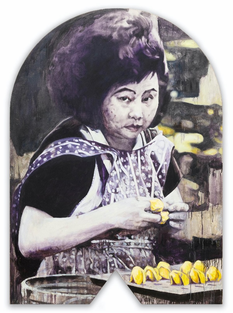 Hung Liu, Cookie Queen, 1994