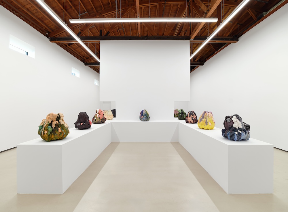 Installation view of Brian Rochefort: Staring at the Moon at Sean Kelly, Los Angeles, September 14 - November 2, 2024, Photography: Brica Wilcox, Courtesy: Sean Kelly New York/Los Angeles