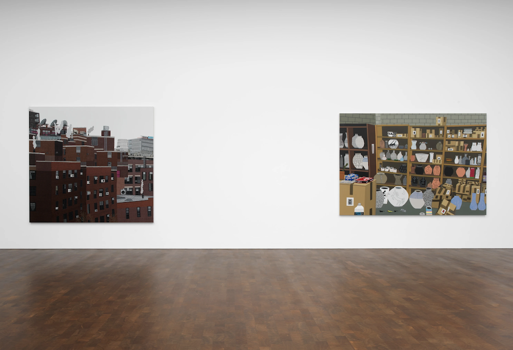 Jonas Wood, 2024, installation view Artwork © Jonas Wood Photo: Maris Hutchinson Courtesy Gagosian