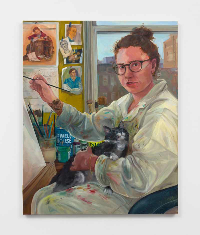 Rebecca Ness, Summer 2024, self-portrait