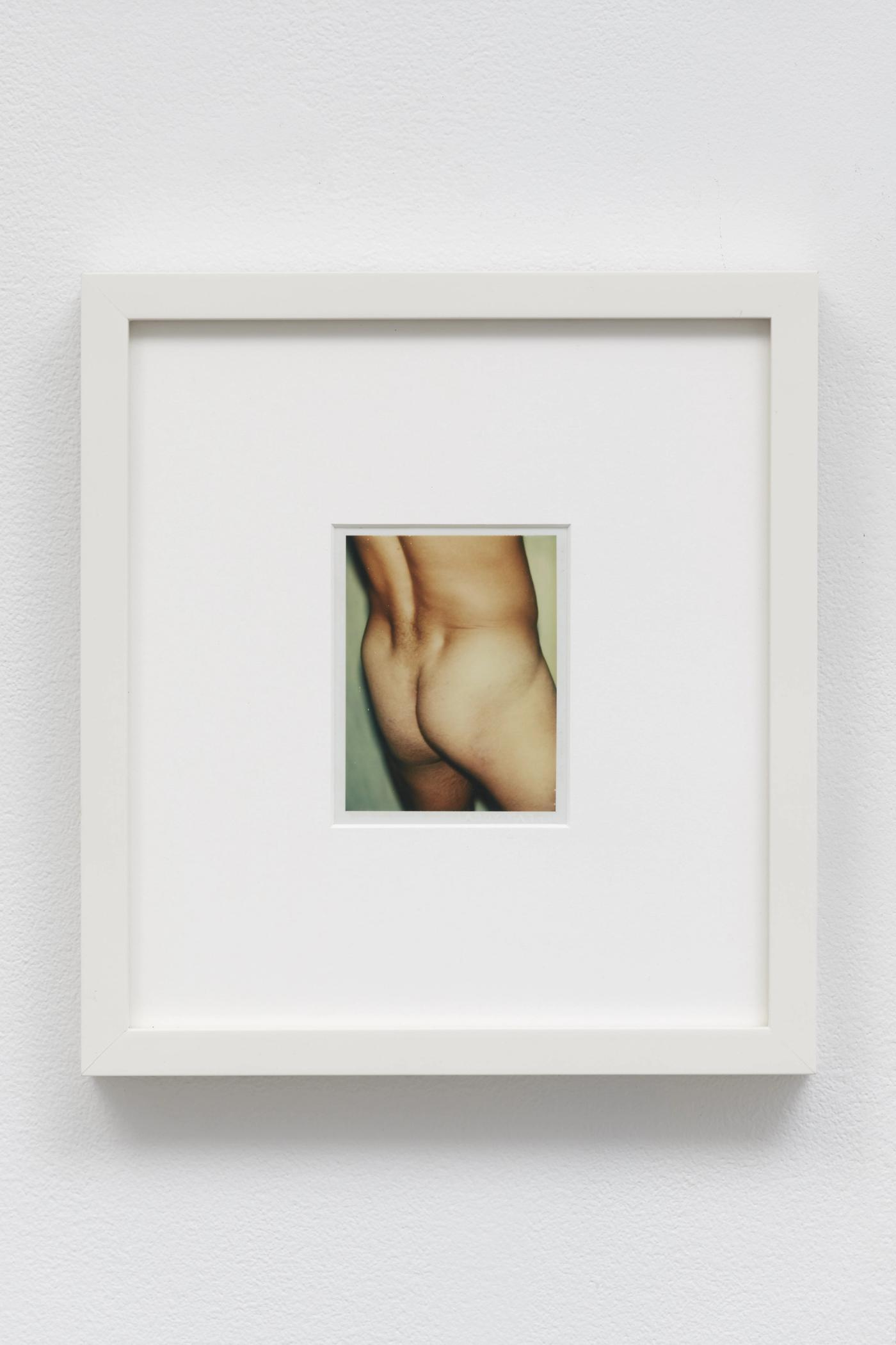 Nude Male Model (1/2), 1977 Unique polaroid print (Polacolor Type 108)