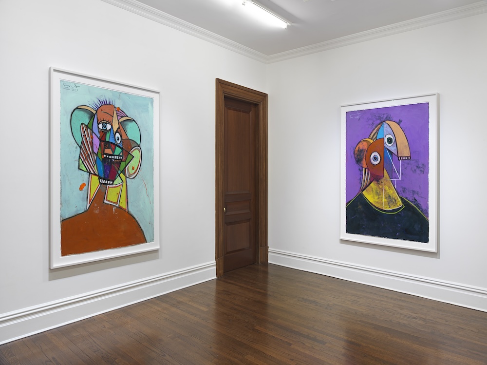 George Condo Pastels Installation view, Sprüth Magers, New York, January 29– March 1, 2025 Courtesy the artist and