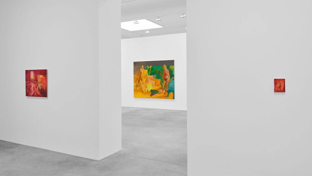 Installation view, Lisa Yuskavage, David Zwirner, Los Angeles, 2025