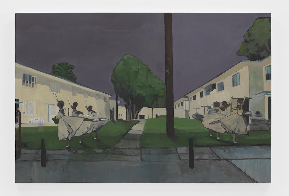 Pueblo del Rio, Arabesque, 2014. © The Estate of Noah Davis, Courtesy The Estate of Noah Davis and David Zwirner