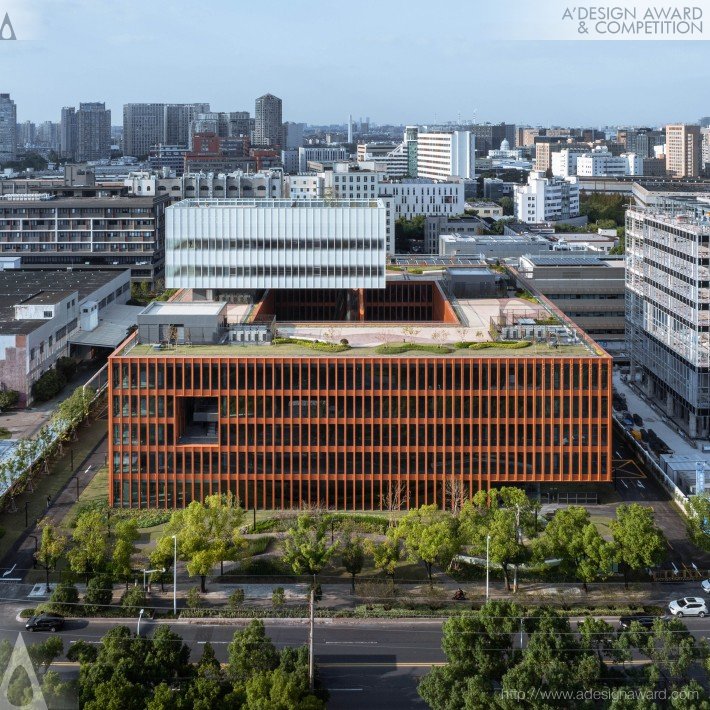Golden Key Venue Industrial and Office Building by MADA s.p.a.m. LLC