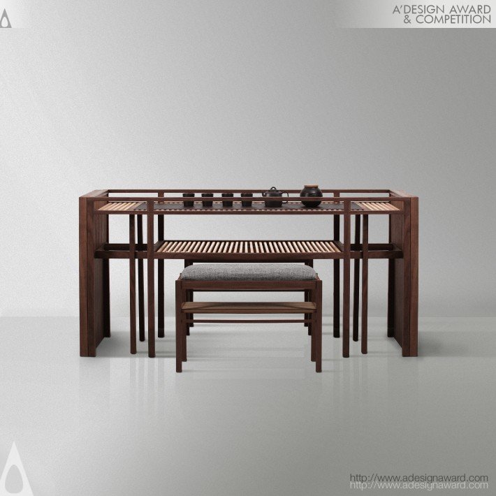 Zense Table Chair Set by Louis Wai Yin Hung