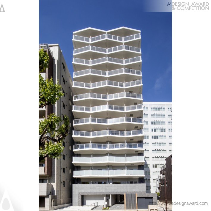 Catch The Wind Multi Unit Housing by Shigeki Kumazawa