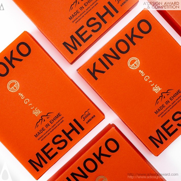 Kinokomeshi Packaging by Kikumi Yoshida