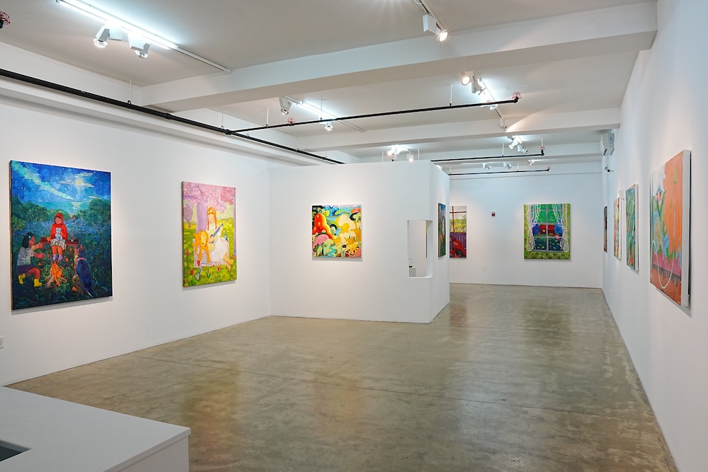 Installation views of "Arcadia"
