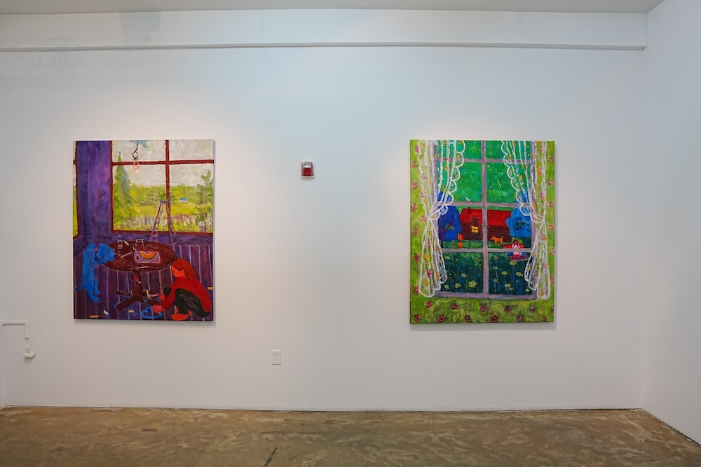 Installation views of "Arcadia"
