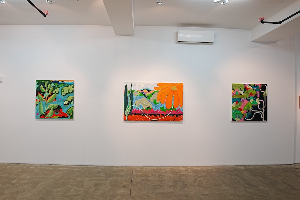 Installation views of "Arcadia"