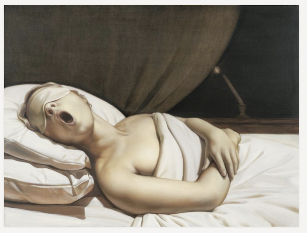 Slumber 2020 Oil on linen, 91,6 x 121,9 cm Bonam Ventures © Anna Weyant