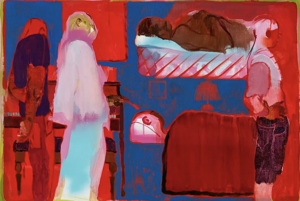 Jennifer Packer, "Procession," 2023, Courtesy the artist, Corvi-Mora, London and Sikkema Jenkins & Co, NYC