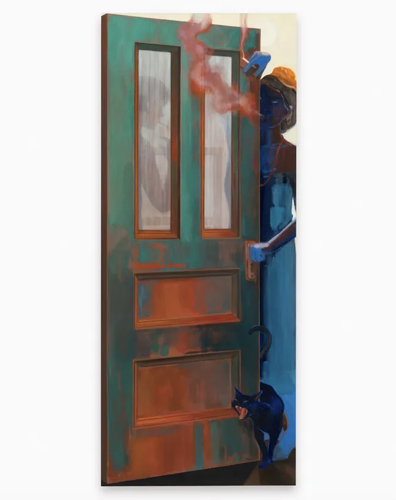 Lisa Brice, "Untitled (After Valloton)," 2021, courtesy Lisa Brice, photo by Charles Duprat