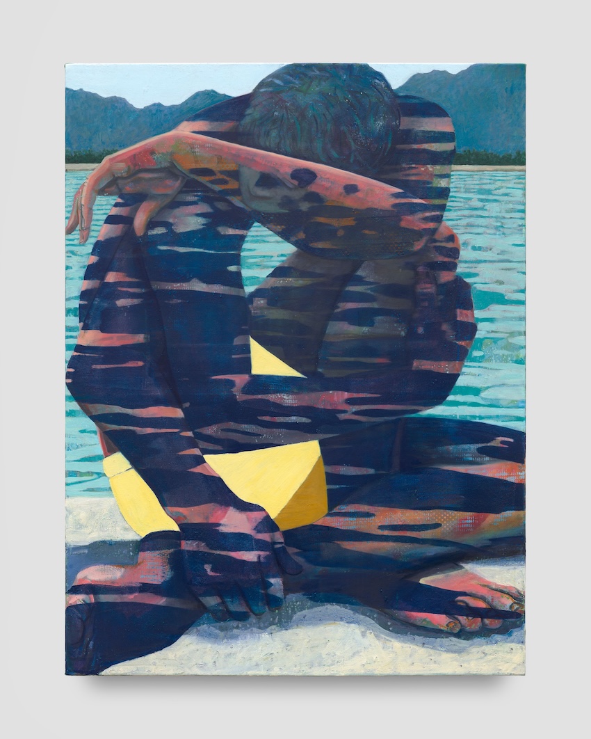 River Crossing, 2025 Oil on canvas 101.6 × 75.6 cm 