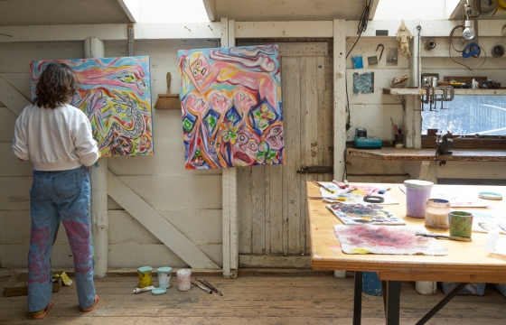 Family Shows: Ruby Neri and Torbjörn Vejvi @ Blunk Space, Point Reyes Station
