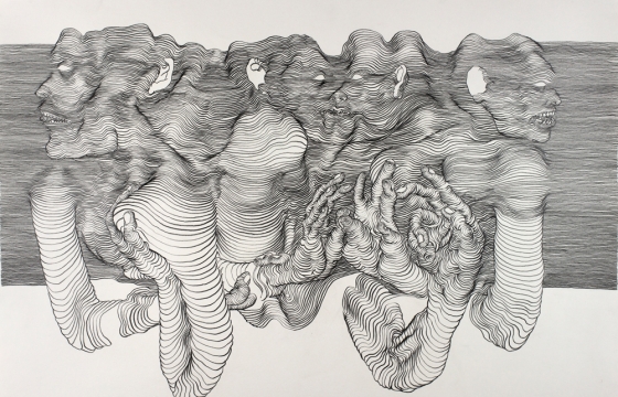 "Juxtapoz Black & White" Book Profile: The Detailed And Moving Line Drawings of Carl Krull