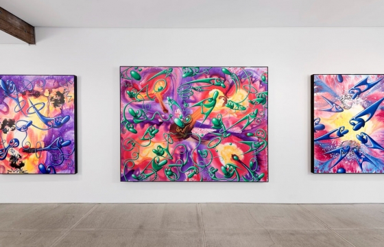 Kenny Scharf's "MYTHOLOGEEZ" @ TOTAH, NYC