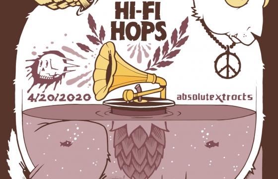 Lagunitas Hi-Fi Hops x Jeremy Fish Playlist and Poster Collaboration