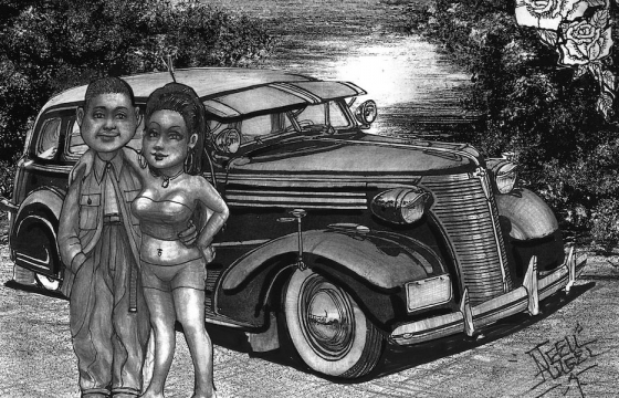 Juxtapoz Magazine - Lowriding Legacy: Bringing Teen Angels