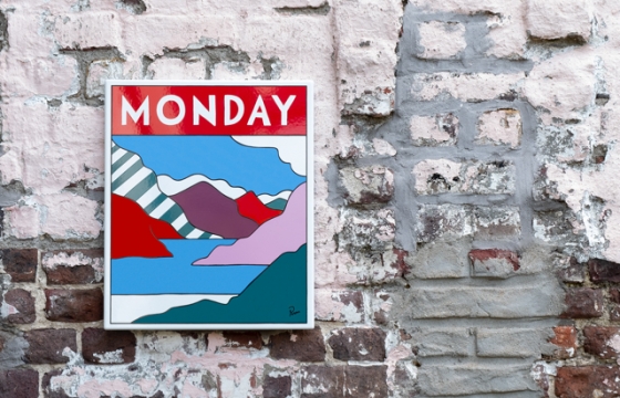 A Case For the Mondays: A Look at Parra's New Enamel Metal Sign Edition for Case Studyo