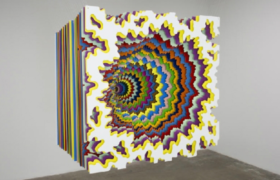 Jen Stark Brings "Dimensionality" to Joshua Liner Gallery