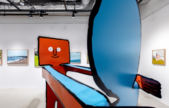 Jean Jullien's "Paper People" Come to Life @ Parco Museum, Tokyo